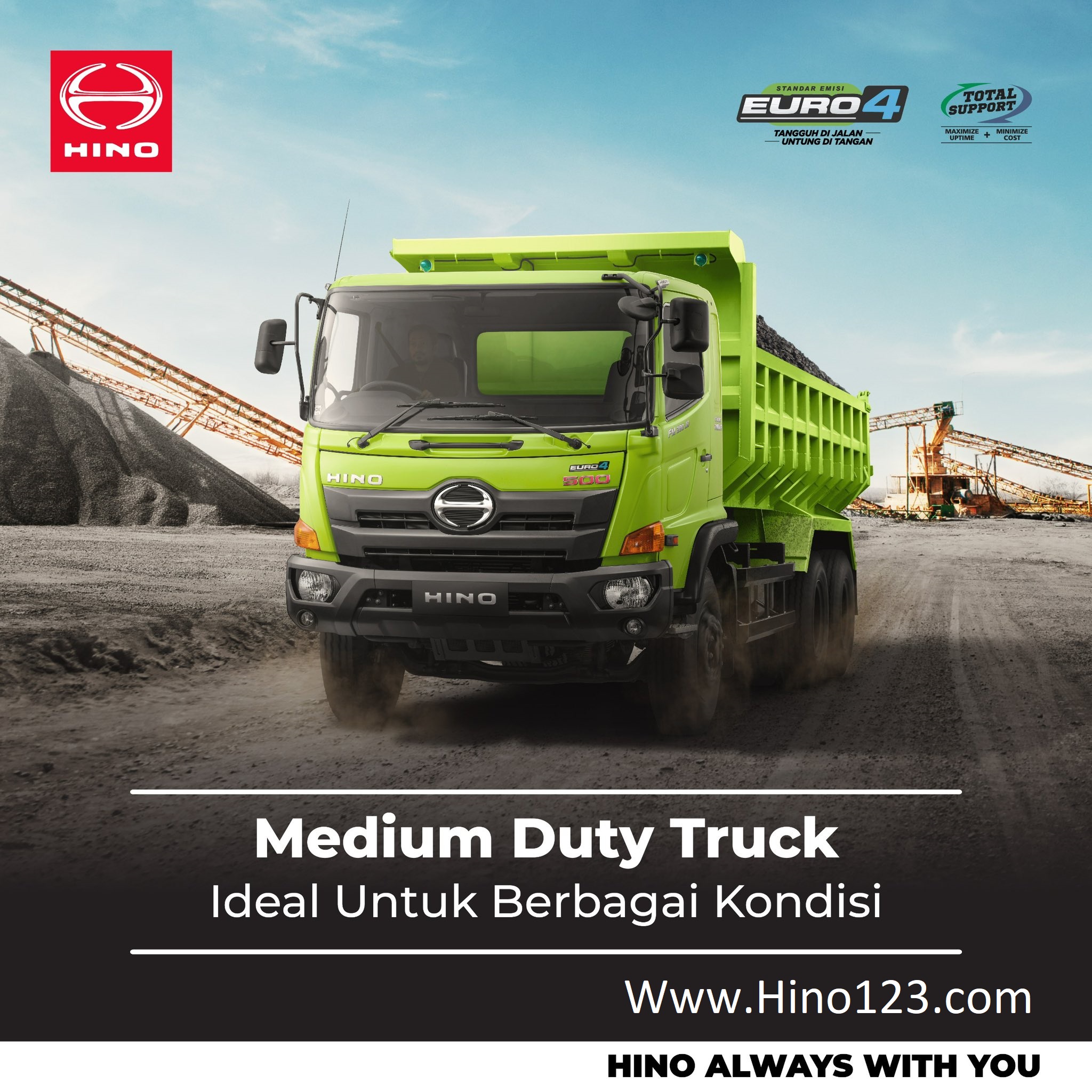 Harga Hino 2026 FM 280 JD ABS Dump